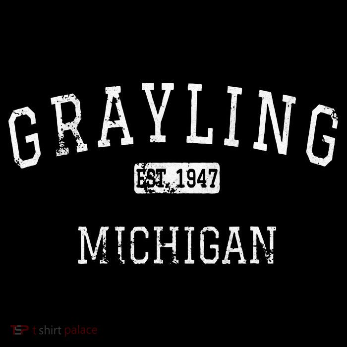 Grayling Michigan MI Vintage T-Shirt