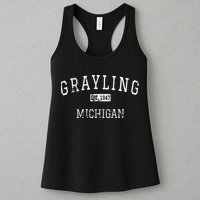Grayling Michigan MI Vintage Womens Tank Top
