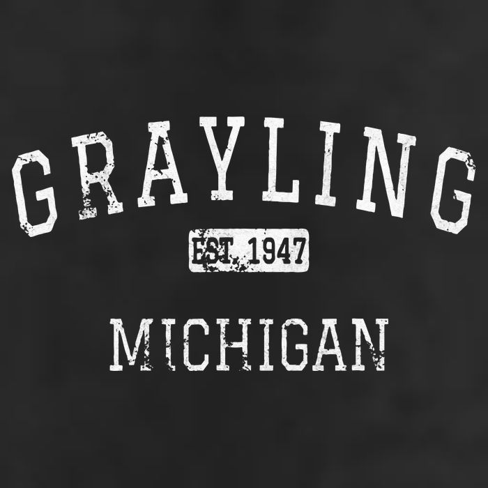 Grayling Michigan MI Vintage Golf Towel