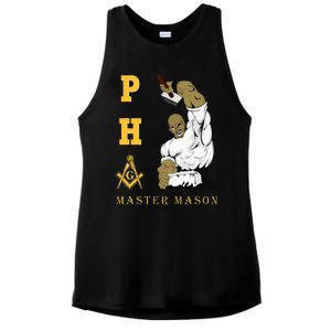 Greats Mason Masonic Pha Master Masons FatherS Ladies PosiCharge Tri-Blend Wicking Tank