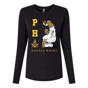 Greats Mason Masonic Pha Master Masons FatherS Womens Cotton Relaxed Long Sleeve T-Shirt