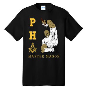 Greats Mason Masonic Pha Master Masons FatherS Tall T-Shirt