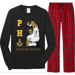 Greats Mason Masonic Pha Master Masons FatherS Long Sleeve Pajama Set