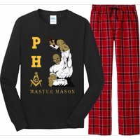 Greats Mason Masonic Pha Master Masons FatherS Long Sleeve Pajama Set