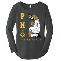 Greats Mason Masonic Pha Master Masons FatherS Women's Perfect Tri Tunic Long Sleeve Shirt