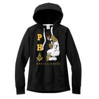 Greats Mason Masonic Pha Master Masons FatherS Women's Fleece Hoodie