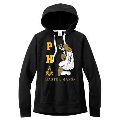 Greats Mason Masonic Pha Master Masons FatherS Women's Fleece Hoodie