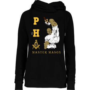 Greats Mason Masonic Pha Master Masons FatherS Womens Funnel Neck Pullover Hood