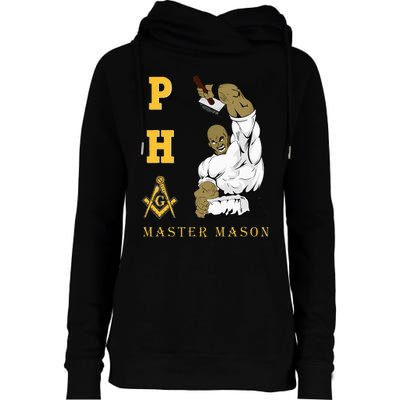 Greats Mason Masonic Pha Master Masons FatherS Womens Funnel Neck Pullover Hood