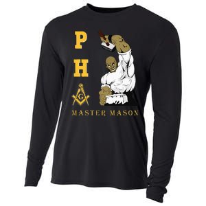 Greats Mason Masonic Pha Master Masons FatherS Cooling Performance Long Sleeve Crew