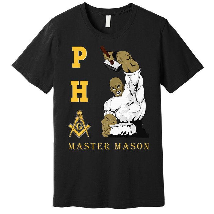 Greats Mason Masonic Pha Master Masons FatherS Premium T-Shirt