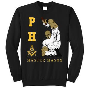 Greats Mason Masonic Pha Master Masons FatherS Tall Sweatshirt