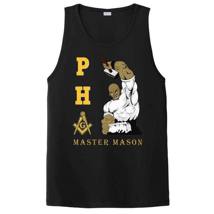 Greats Mason Masonic Pha Master Masons FatherS PosiCharge Competitor Tank