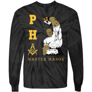 Greats Mason Masonic Pha Master Masons FatherS Tie-Dye Long Sleeve Shirt