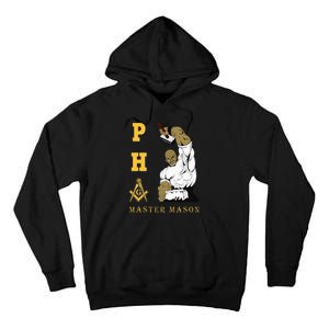 Greats Mason Masonic Pha Master Masons FatherS Tall Hoodie