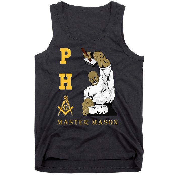 Greats Mason Masonic Pha Master Masons FatherS Tank Top