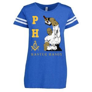 Greats Mason Masonic Pha Master Masons FatherS Enza Ladies Jersey Football T-Shirt