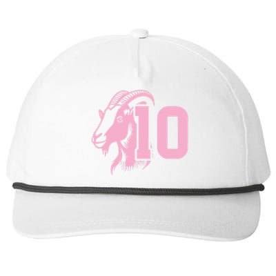 Goat Miami Mvp 10 Greatest Of All Time Snapback Five-Panel Rope Hat