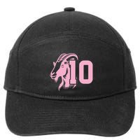 Goat Miami Mvp 10 Greatest Of All Time 7-Panel Snapback Hat