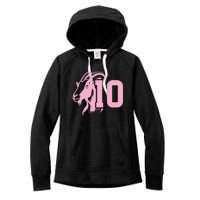 Goat Miami Mvp 10 Greatest Of All Time Women's Fleece Hoodie