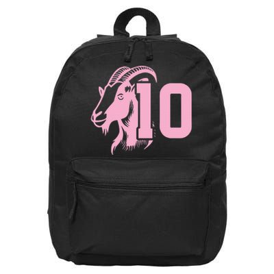 Goat Miami Mvp 10 Greatest Of All Time 16 in Basic Backpack