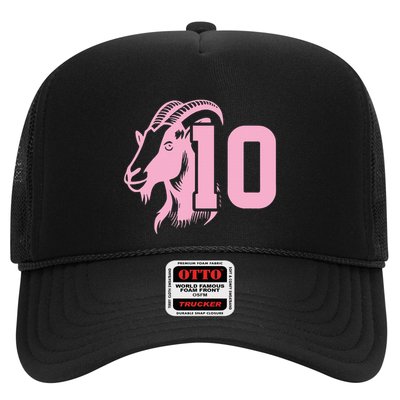 Goat Miami Mvp 10 Greatest Of All Time Trucker Hat