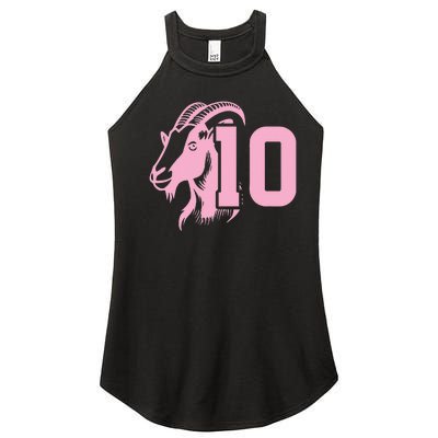 Goat Miami Mvp 10 Greatest Of All Time Women’s Perfect Tri Rocker Tank