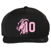 Goat Miami Mvp 10 Greatest Of All Time Wool Snapback Cap