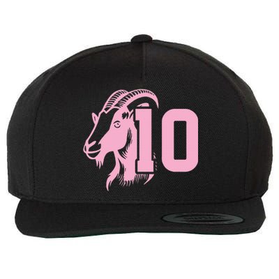 Goat Miami Mvp 10 Greatest Of All Time Wool Snapback Cap