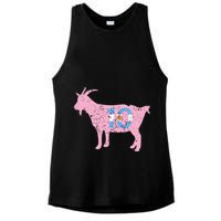 Goat Miami Mvp 10 Greatest Of All Time Ladies PosiCharge Tri-Blend Wicking Tank