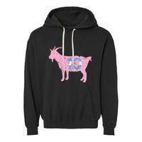 Goat Miami Mvp 10 Greatest Of All Time Garment-Dyed Fleece Hoodie
