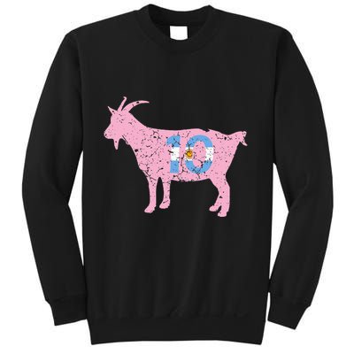 Goat Miami Mvp 10 Greatest Of All Time Sweatshirt
