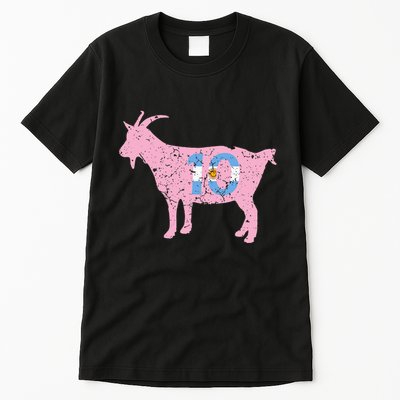 Goat Miami Mvp 10 Greatest Of All Time Tall T-Shirt