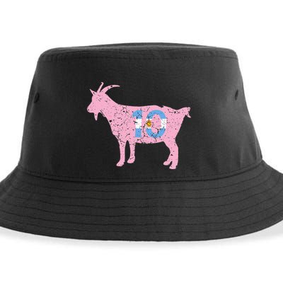 Goat Miami Mvp 10 Greatest Of All Time Sustainable Bucket Hat