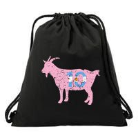 Goat Miami Mvp 10 Greatest Of All Time Drawstring Bag