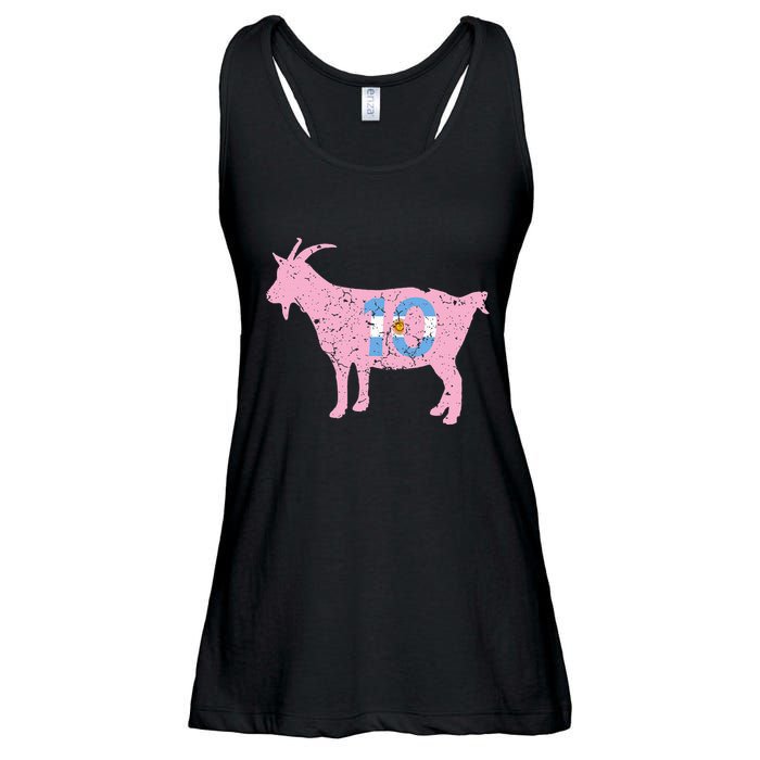 Goat Miami Mvp 10 Greatest Of All Time Ladies Essential Flowy Tank