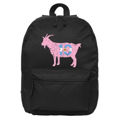 Goat Miami Mvp 10 Greatest Of All Time 16 in Basic Backpack