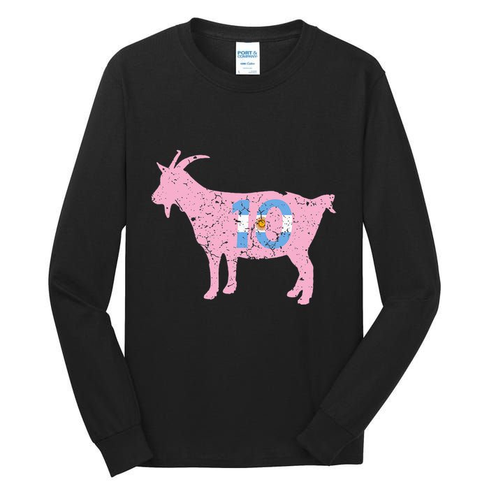 Goat Miami Mvp 10 Greatest Of All Time Tall Long Sleeve T-Shirt