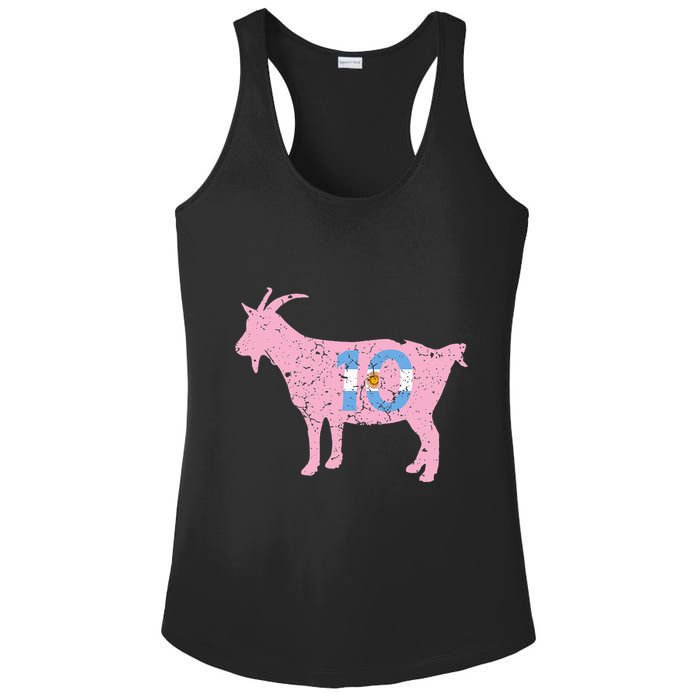 Goat Miami Mvp 10 Greatest Of All Time Ladies PosiCharge Competitor Racerback Tank
