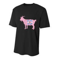 Goat Miami Mvp 10 Greatest Of All Time Youth Performance Sprint T-Shirt