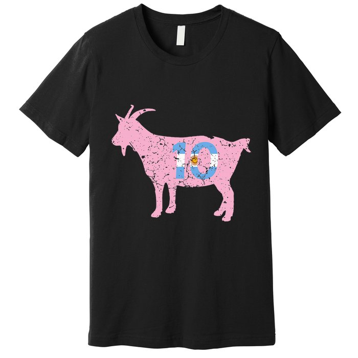 Goat Miami Mvp 10 Greatest Of All Time Premium T-Shirt