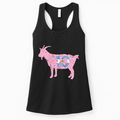 Goat Miami Mvp 10 Greatest Of All Time Womens Tank Top