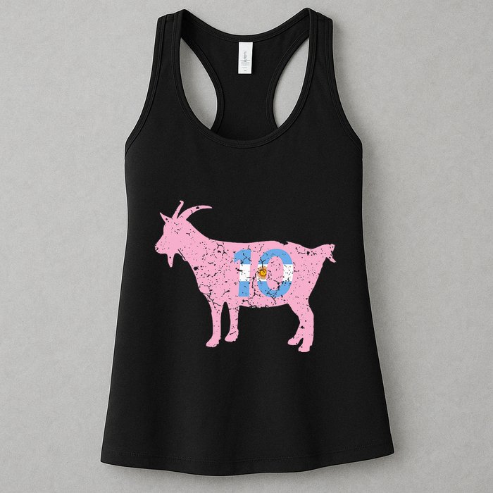 Goat Miami Mvp 10 Greatest Of All Time Womens Tank Top