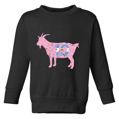 Goat Miami Mvp 10 Greatest Of All Time Toddler Sweatshirt