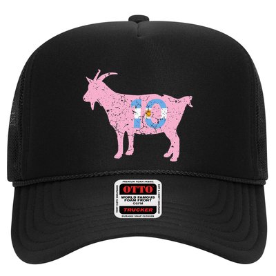 Goat Miami Mvp 10 Greatest Of All Time Trucker Hat