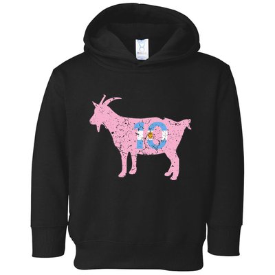 Goat Miami Mvp 10 Greatest Of All Time Toddler Hoodie