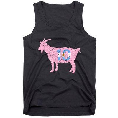 Goat Miami Mvp 10 Greatest Of All Time Tank Top