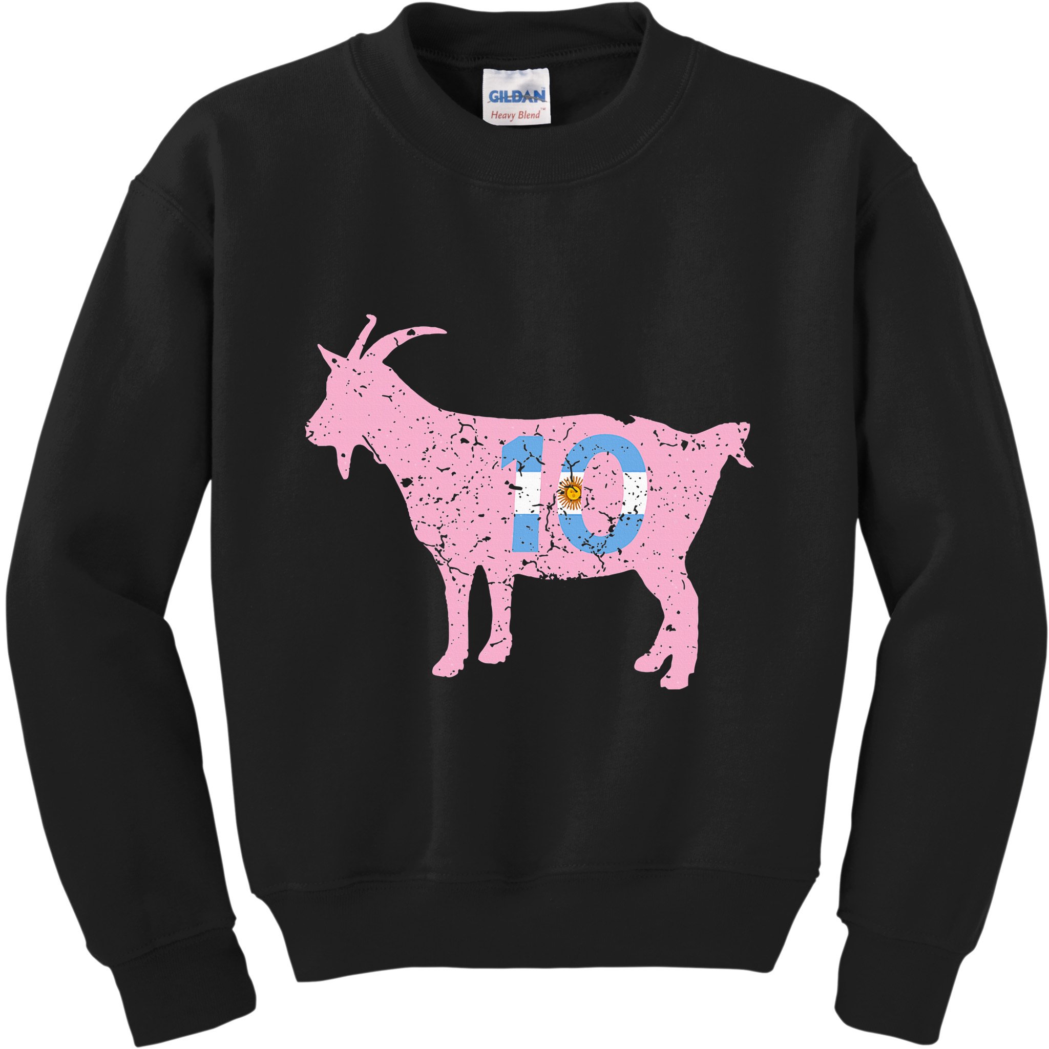 Goat Miami Mvp 10 Greatest Of All Time Kids Sweatshirt