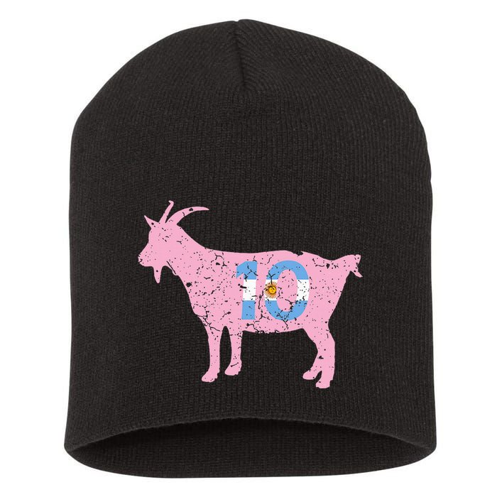 Goat Miami Mvp 10 Greatest Of All Time Short Acrylic Beanie
