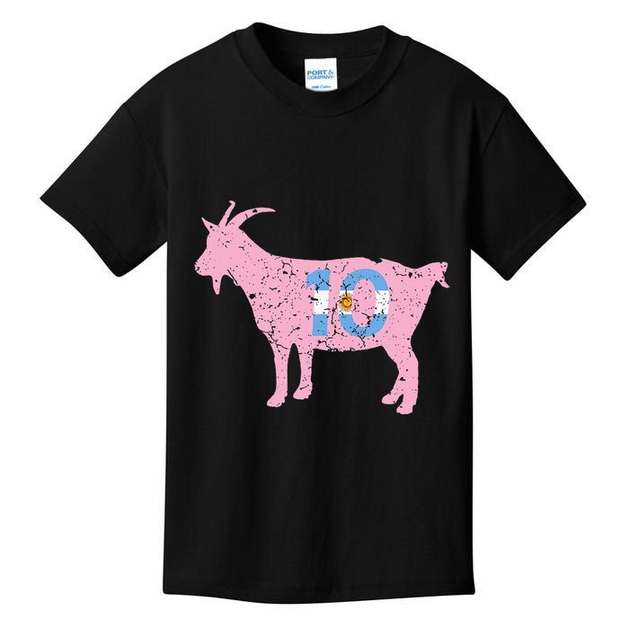 Goat Miami Mvp 10 Greatest Of All Time Kids T-Shirt